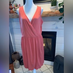 LOFT  wrap dress size L